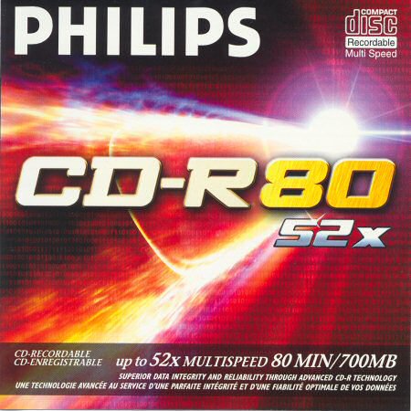 Philips CD-R 80 52× front