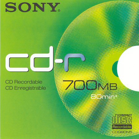 Sony CD-R 80 48× front