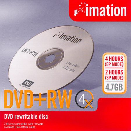 DVD+RW Imation 51122 19917 - zepředu