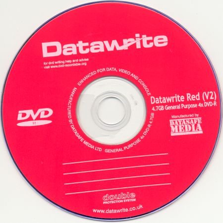 DVD-R Datawrite Red - médium