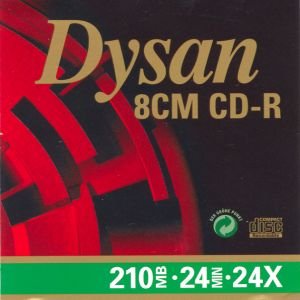 CD-R 24 Dysan 24× CD front média