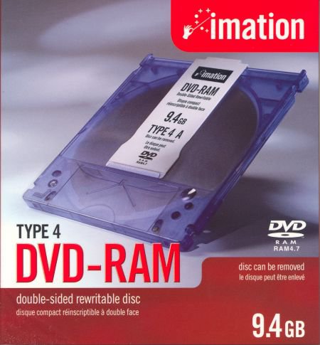 DVD-RAM Imation Type 4 double sided - zepředu