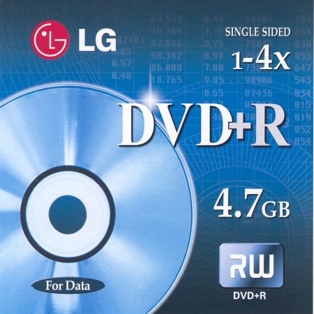 DVD+R LG   - zepředu