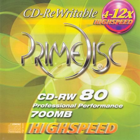 Prodisc CD-RW 80 12× front