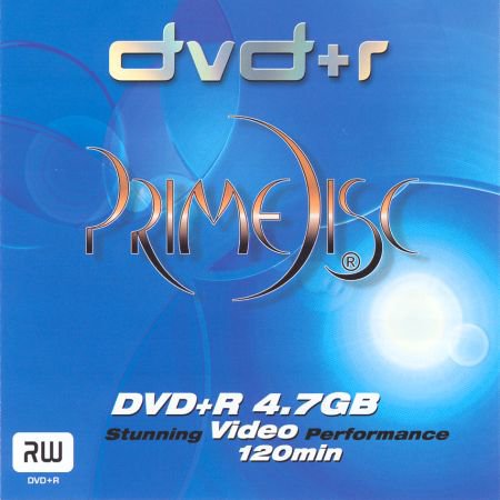 DVD+R PrimeDisc 11 762 001 - zepředu