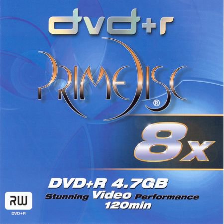 DVD+R PrimeDisc 11 712 016 - zepředu