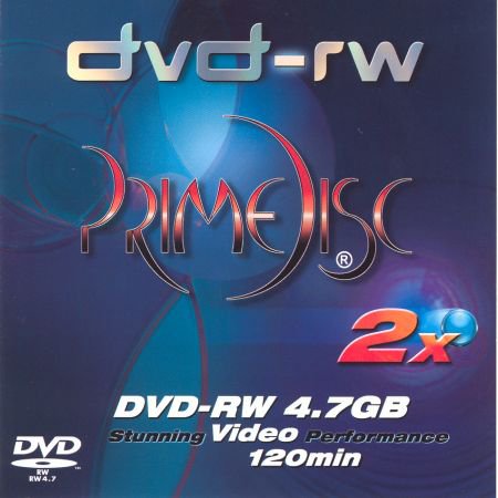 DVD-RW PrimeDisc 11 185 037 - zepředu