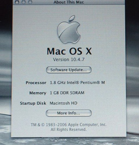 Detail Mac OS X