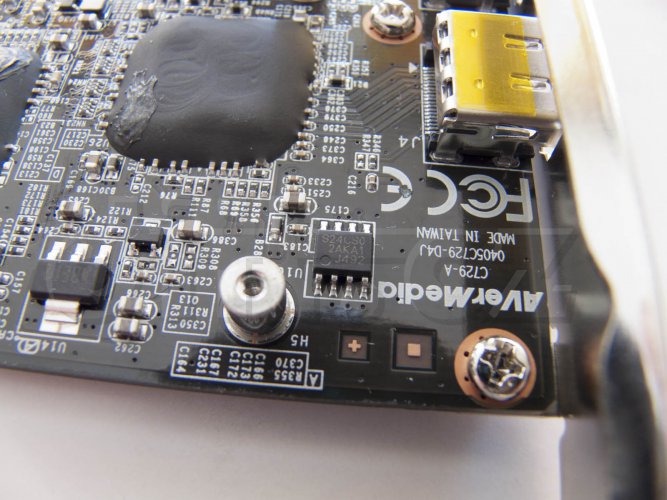 AVerMedia DarkCrystal HD Capture SDK II - detail čipů (3)