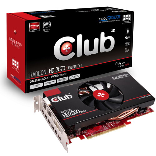 Club 3D Radeon HD 7870 Eyefinity 6 01