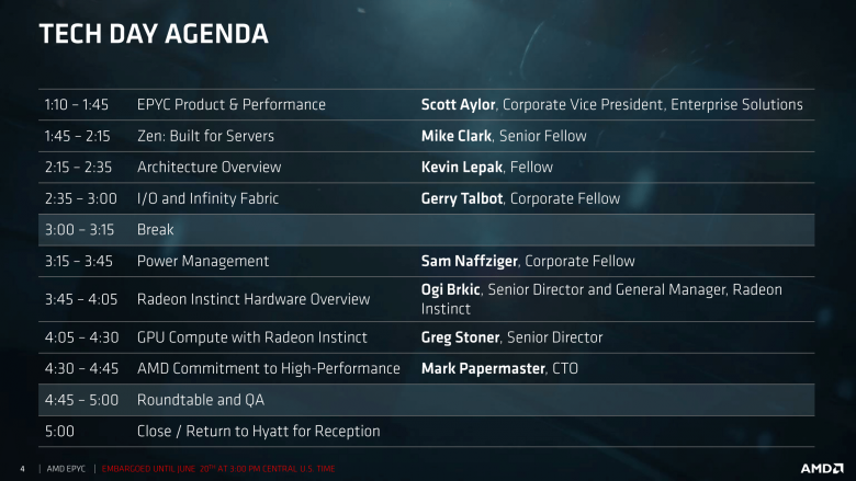 Epyc Tech Day First Session For Press And Analysts 06 19 2017 04