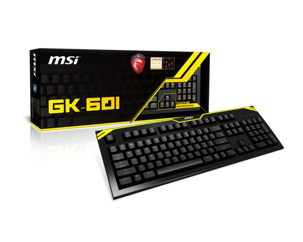 MSI GK-601 - Obrázek 1
