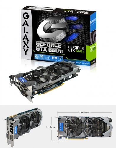 Galaxy GeForce GTX 660 Ti GC 2GB