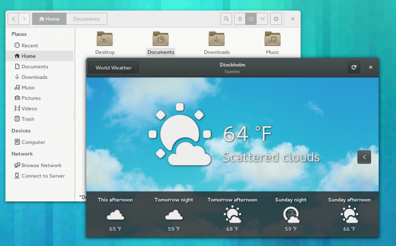 GNOME 3.10 - 180header-bars