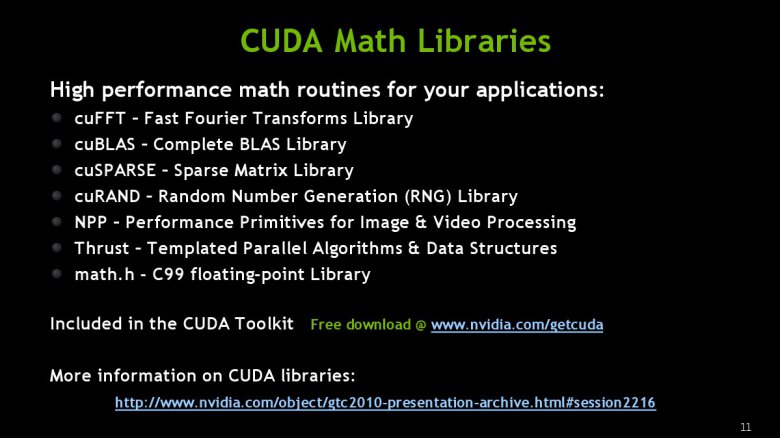 Nvidia CUDA 4.1 prezentace