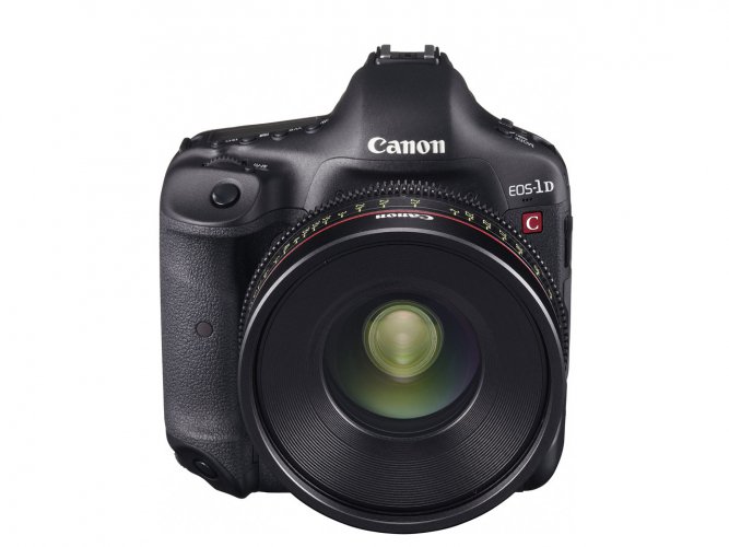 Canon EOS-1D C front