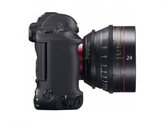 Canon EOS-1D C left