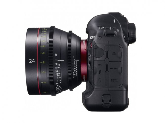Canon EOS-1D C right
