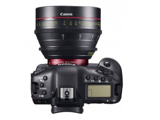 Canon EOS-1D C top