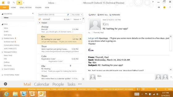 Office 15 - Outlook