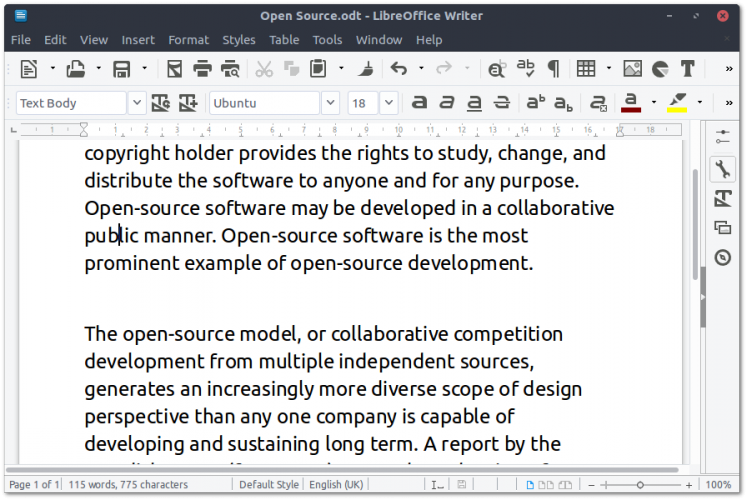 Libreoffice