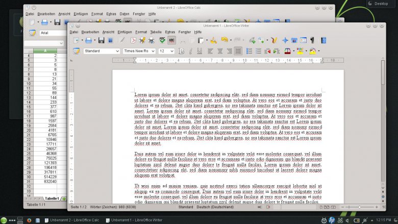 OpenSUSE_13.1_Libreoffice_writer_calc_KDE_13.1