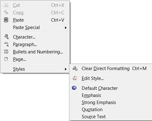 Submenu Styles In Context Menu Writer 5