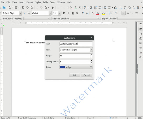 Watermark Dialog Full