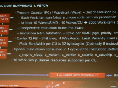 AMD Graphics Core Next 2011 - Instruction Buffering
