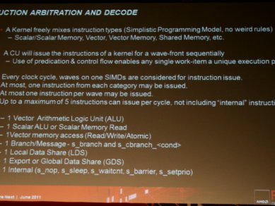 AMD Graphics Core Next 2011 - Instruction Arbitration