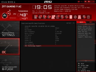 Msi Z 97 Gaming 9 Ac Core I 5 4670 K Msi Z 97 Msi Snapshot 02