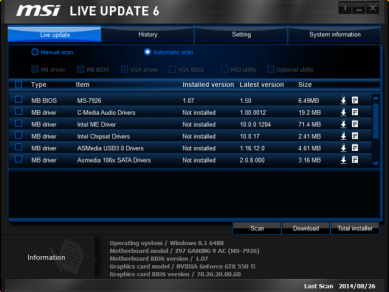 Msi Z 97 Gaming 9 Ac Msi Live Update 02