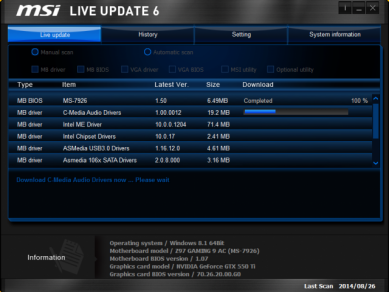 Msi Z 97 Gaming 9 Ac Msi Live Update 03