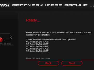msi burn recovery software
