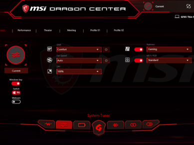 msi dragon center app