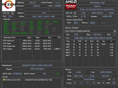 Test Influence Of Memory On Igpu Rx Vega 7 Performance In Amd Ryzen 5 5600g Apu Introduction Of Test Set And Memory