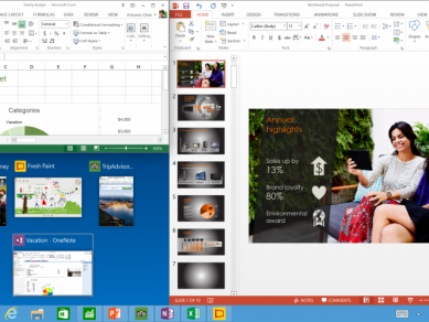 Windows 10 Tech Preview Three Program Snap And Suggestions