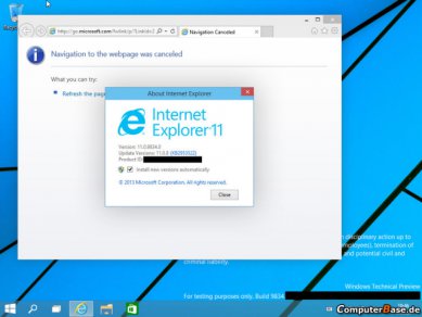 Windows 9 Dp Ie 11