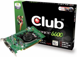 Club3D GeForce 6600 256MB GDDR2
