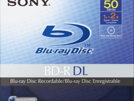 50GB BD-R Sony, obal