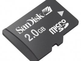 SanDisk microSD 2 GB