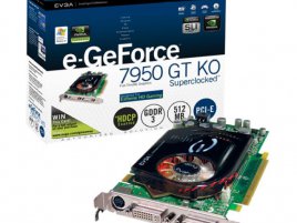 EVGA e-GeForce 7950 GT KO Superclocked 512MB