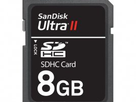 8GB SanDisk Ultra II SDHC