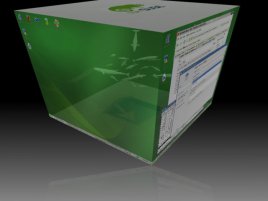 openSUSE 10.3, Compiz Fusion