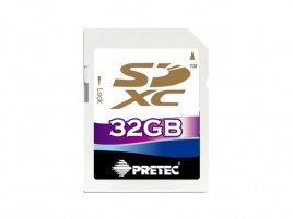 32GB SDXC Pretec