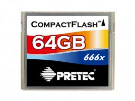 64GB CompactFlash Pretec 666x