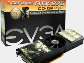 EVGA Geforce GTX 275 CO-OP PhysX Edition