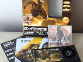 Zotac GeForce GTX 460: obsah balení