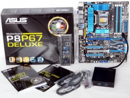 ASUS P8P67 Deluxe: obsah balení