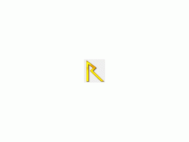 Rambus logo - velké R